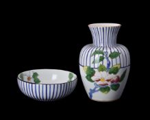 Este Ceramiche for Tiffany & Co, A jug and bowl set