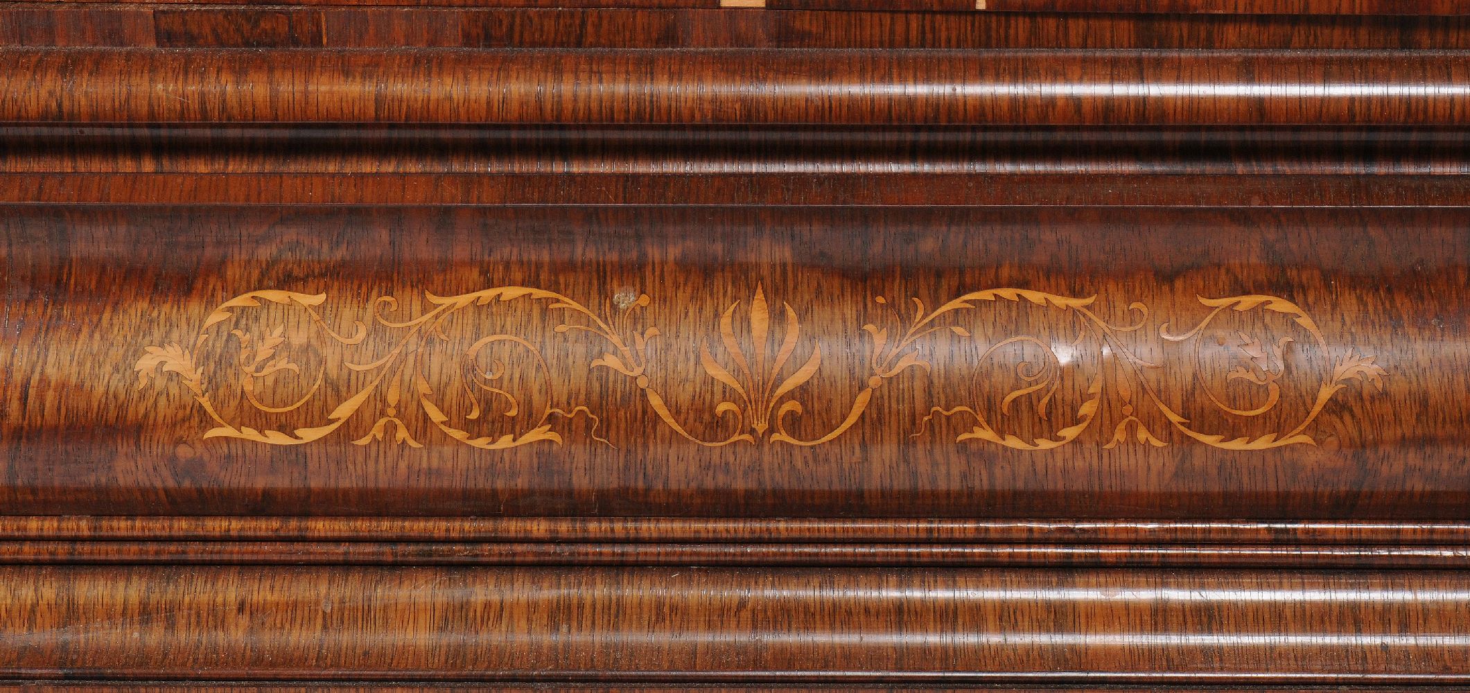 ϒ A Charles X rosewood and marquetry cabinet - Image 6 of 13