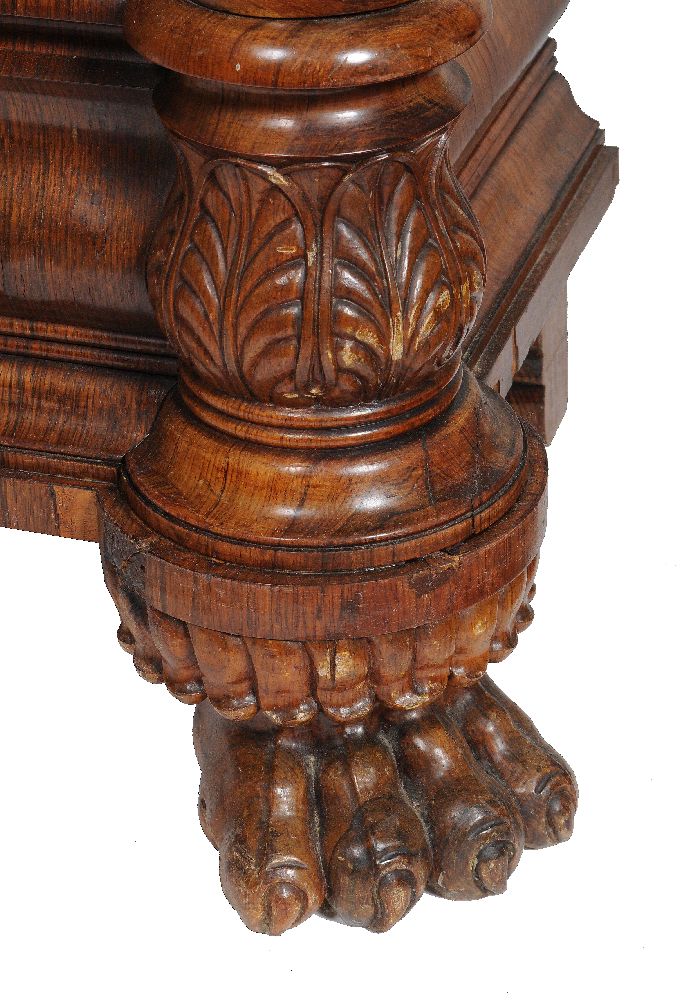 ϒ A Charles X rosewood and marquetry cabinet - Image 7 of 13