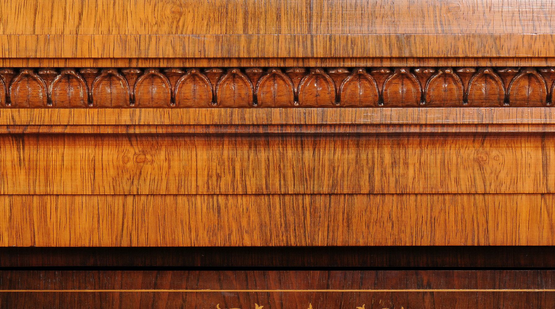 ϒ A Charles X rosewood and marquetry cabinet - Image 9 of 13