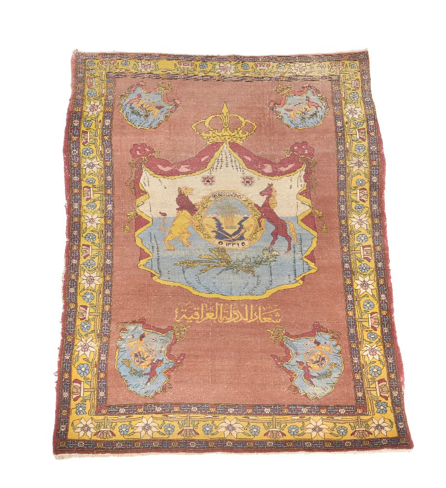 A Middle Eastern rug
