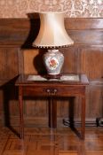 A George III mahogany card table