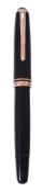 Montblanc, 254, a black fountain pen