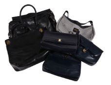 A collection of handbags