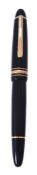 Montblanc, Meisterstuck 146, a black fountain pen