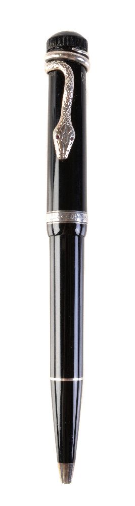 Montblanc, Agatha Christie, a rare sample black ball point pen