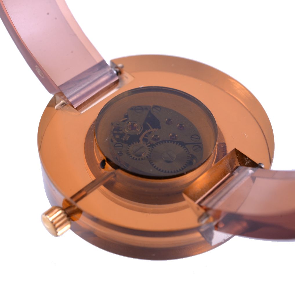 Gucci,Lady's acrylic bracelet watch - Image 3 of 4