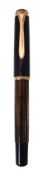 Pelikan, Souveran M400, a brown and black fountain pen