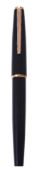 Montblanc, a black fountain pen