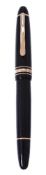 Montblanc, Meisterstuck 146, a black fountain pen