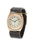 Harwood,9 carat gold wrist watch