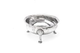 A George III Irish provincial silver circular sugar bowl by John Nicholson II