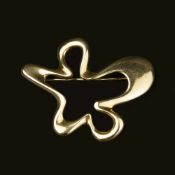 An 18 carat gold brooch by Henning Koppel for Georg Jensen