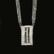 A diamond necklace