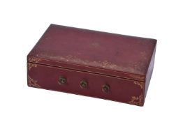 A Victorian jewellery or document box by Dreyfous
