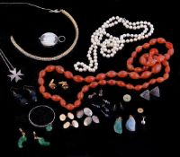 A small selection of jewellery