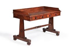 A William IV mahogany dressing table