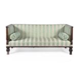 A Regency mahogany sofa