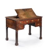 A George III mahogany desk