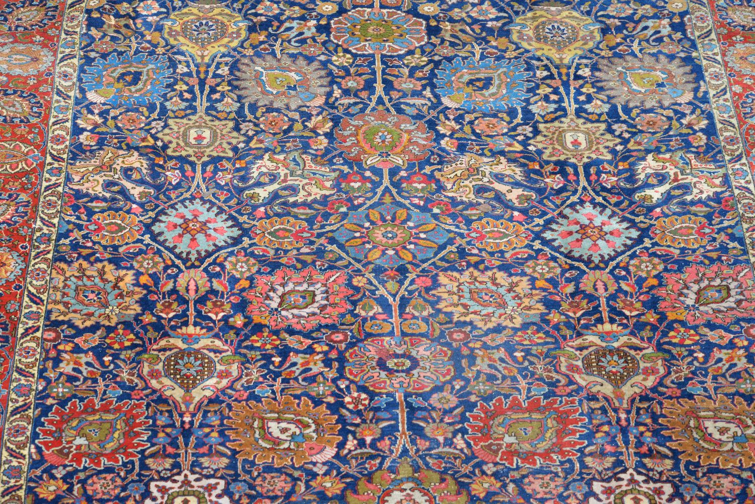 A Tabriz carpet - Image 2 of 2