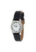 Patek Philippe, Calatrava, ref. 4905G, a lady's 18 carat white gold wrist watch