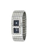 Chanel, CoCo, ref. 5145, a lady's stainless steel and diamond bracelet watch