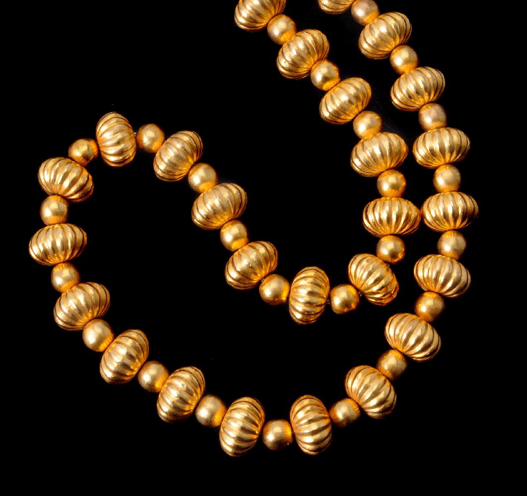 A gold coloured necklace by Lalaounis - Image 2 of 2