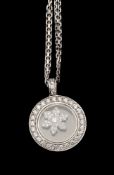 A Happy Diamond Happy Snow Flakes pendant by Chopard