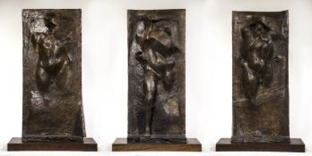 λ Michael Ayrton (British, 1921-1975) Triptych I: Emerging Figure I, II and III