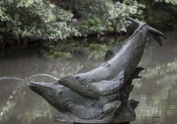 Contemporary School, Humpback whales (Water Fountain)