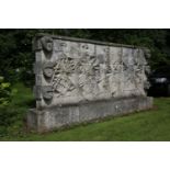 Alfred Horace Gerry Gerrard RBS (British, 1899-1998) A three-sided sculptural wall, called Joy