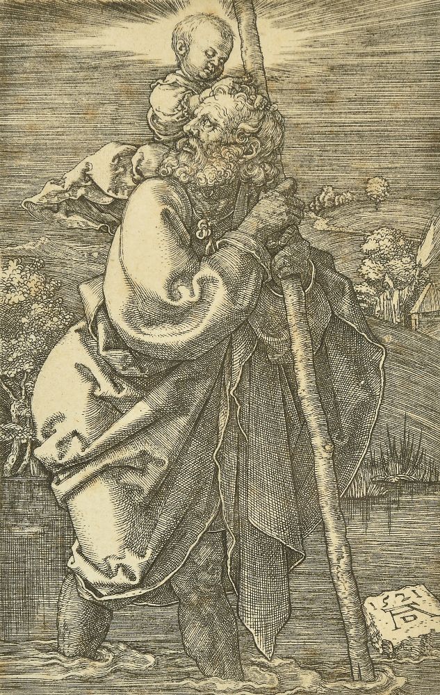 After Albrecht Durer Knight, Death and the Devil; Holy Family;St. Christopher and Saint Jerome in hi - Image 4 of 13