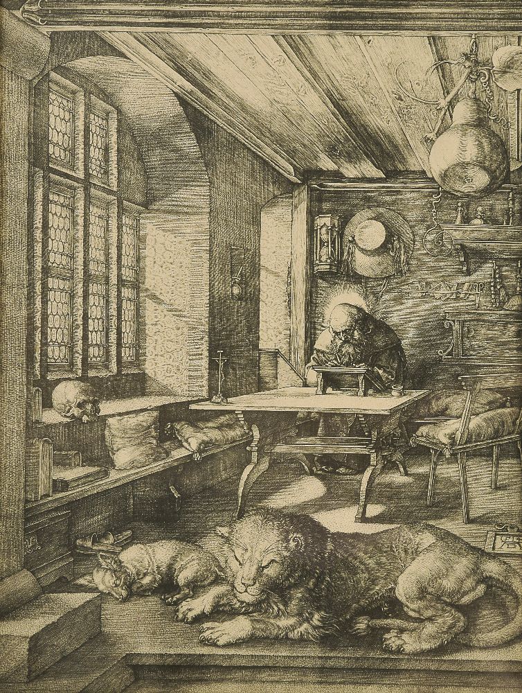 After Albrecht Durer Knight, Death and the Devil; Holy Family;St. Christopher and Saint Jerome in hi - Image 6 of 13