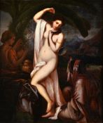 Continental School (late 18th/early 19th century)Bathsheba at her bath