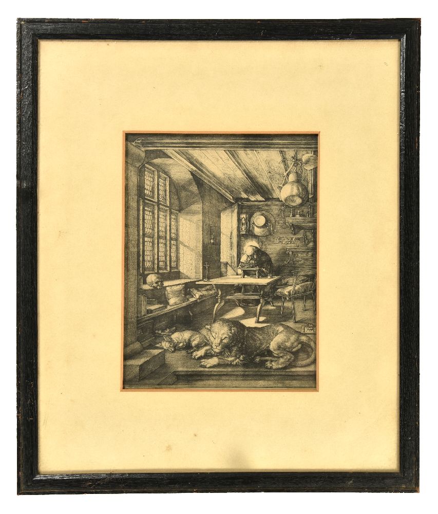 After Albrecht Durer Knight, Death and the Devil; Holy Family;St. Christopher and Saint Jerome in hi - Image 7 of 13