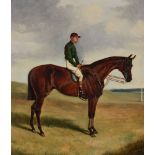 Alfred Wheeler (British 1852-1932)Ormande, with Jockey Up, 1887 and Merry Hampton, with Jockey Up, 1