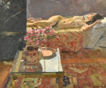 λ Ken Howard (British b.1932)Reclining nude