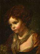 Manner of Jean Baptiste GreuzePortrait of a young girl