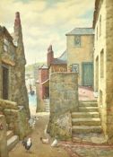 Elias Mollineaux Bancroft (British 1846-1924)Down to the bay, St. Ives