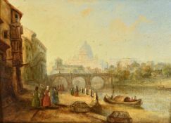 Italian School (18th century)View of St. Peter's Basilica, Rome