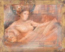 λ Csaba Markus (Hungarian 1935 - 2012)Reclining nude