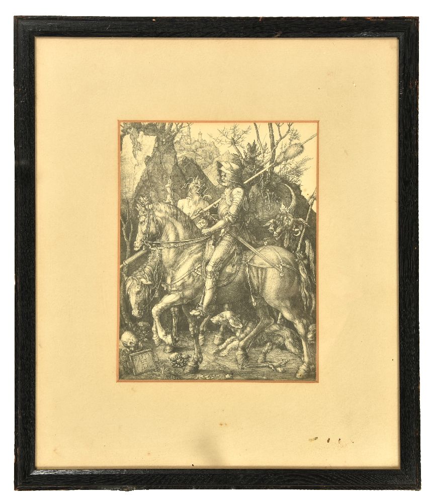 After Albrecht Durer Knight, Death and the Devil; Holy Family;St. Christopher and Saint Jerome in hi - Image 2 of 13