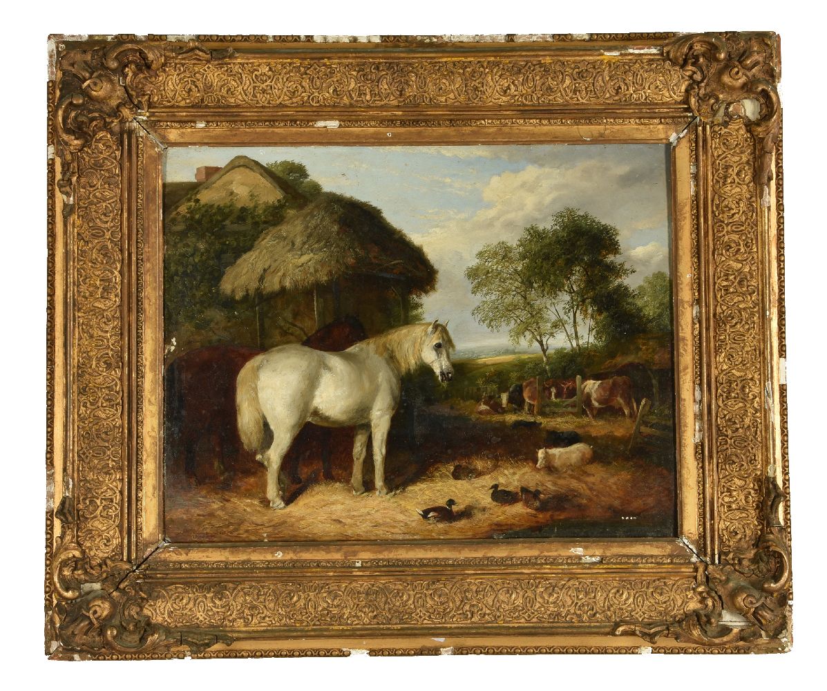 Arthur James Stark (British 1831-1902)Farmyard friends - Image 2 of 3