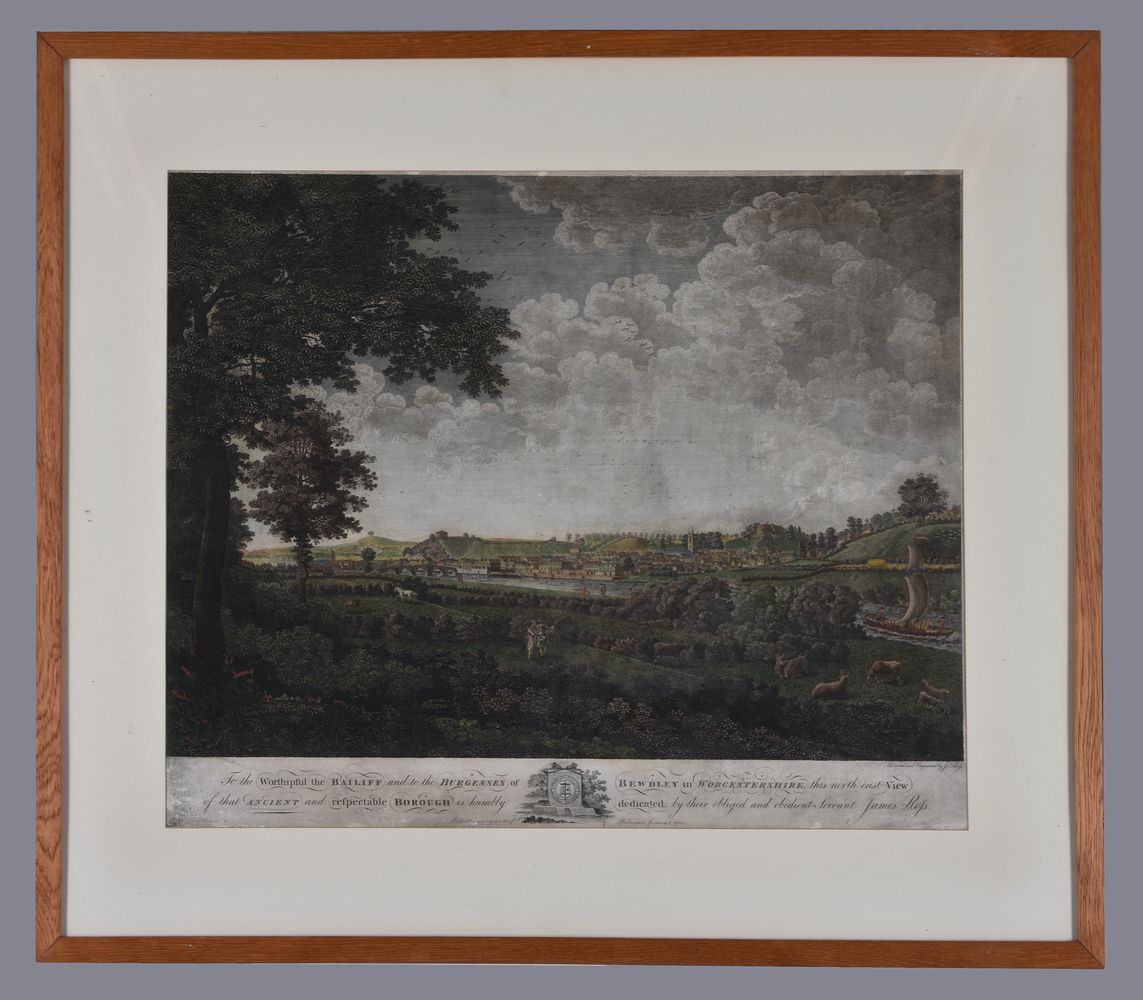 James Rofs (British 18th century)Two views of the Borough of Bewdley in Worcestershire - Image 11 of 12