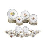 A Meissen part dinner service