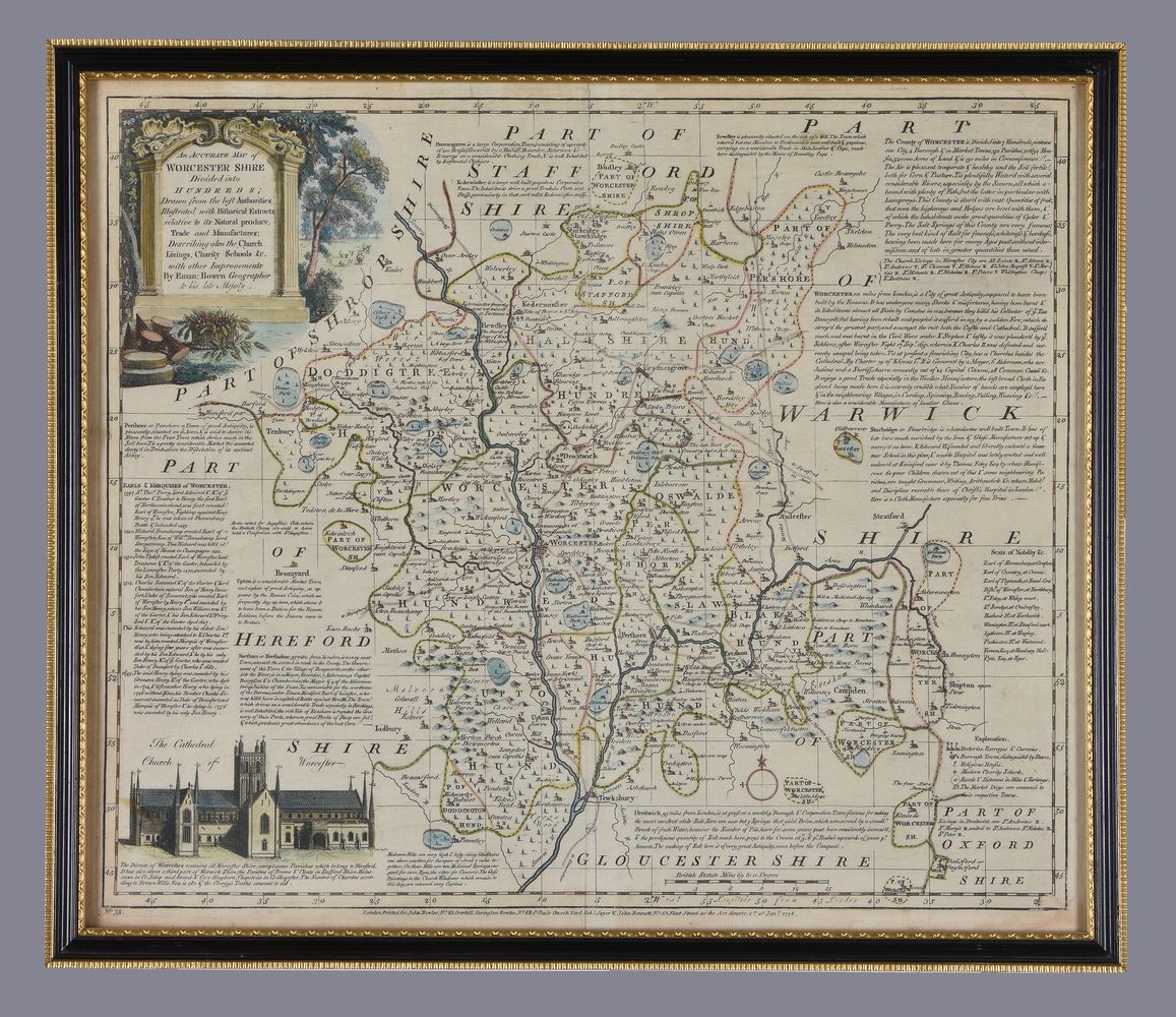 James Rofs (British 18th century)Two views of the Borough of Bewdley in Worcestershire - Image 8 of 12