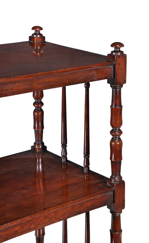 A William IV mahogany four tier whatnot - Image 2 of 2