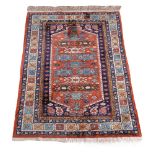 A Bokhara rug