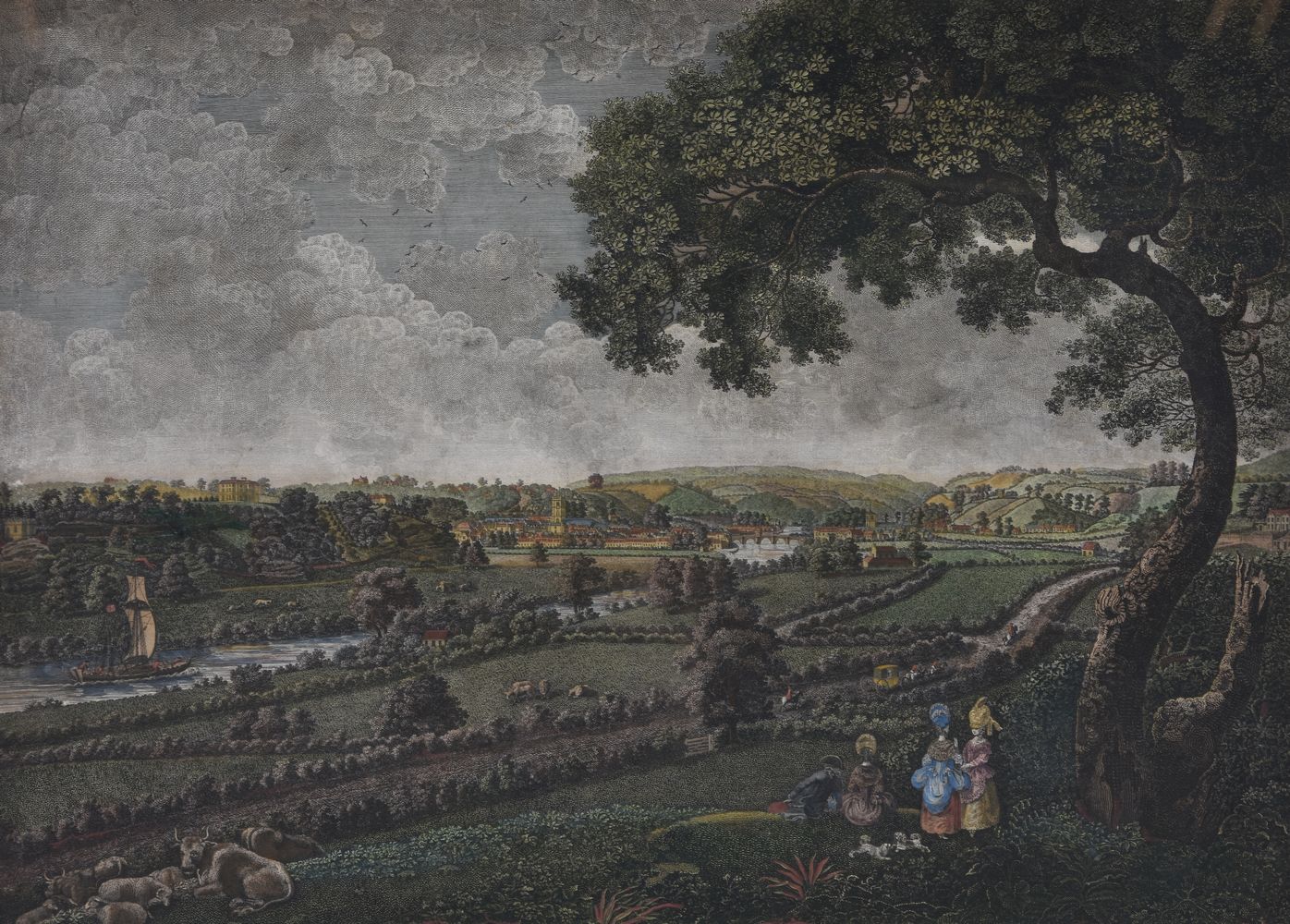 James Rofs (British 18th century)Two views of the Borough of Bewdley in Worcestershire - Image 6 of 12