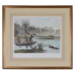 A set of six framed prints after Francis Calcraft Turner